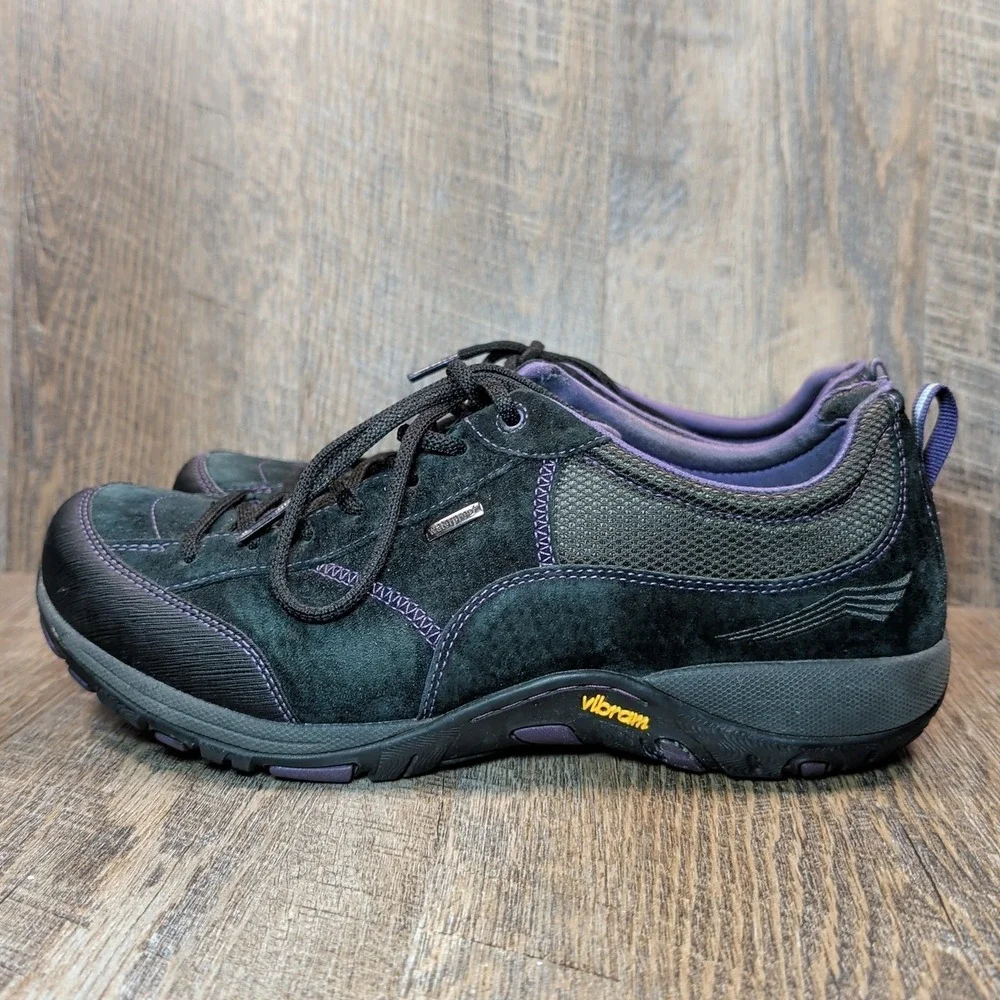 Dansko Paisley Womens EU 43 US 12.5-13 Navy Blue Leather Vibram Waterproof